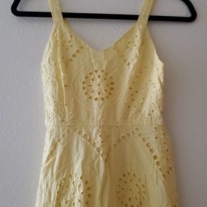 Yellow summer dress